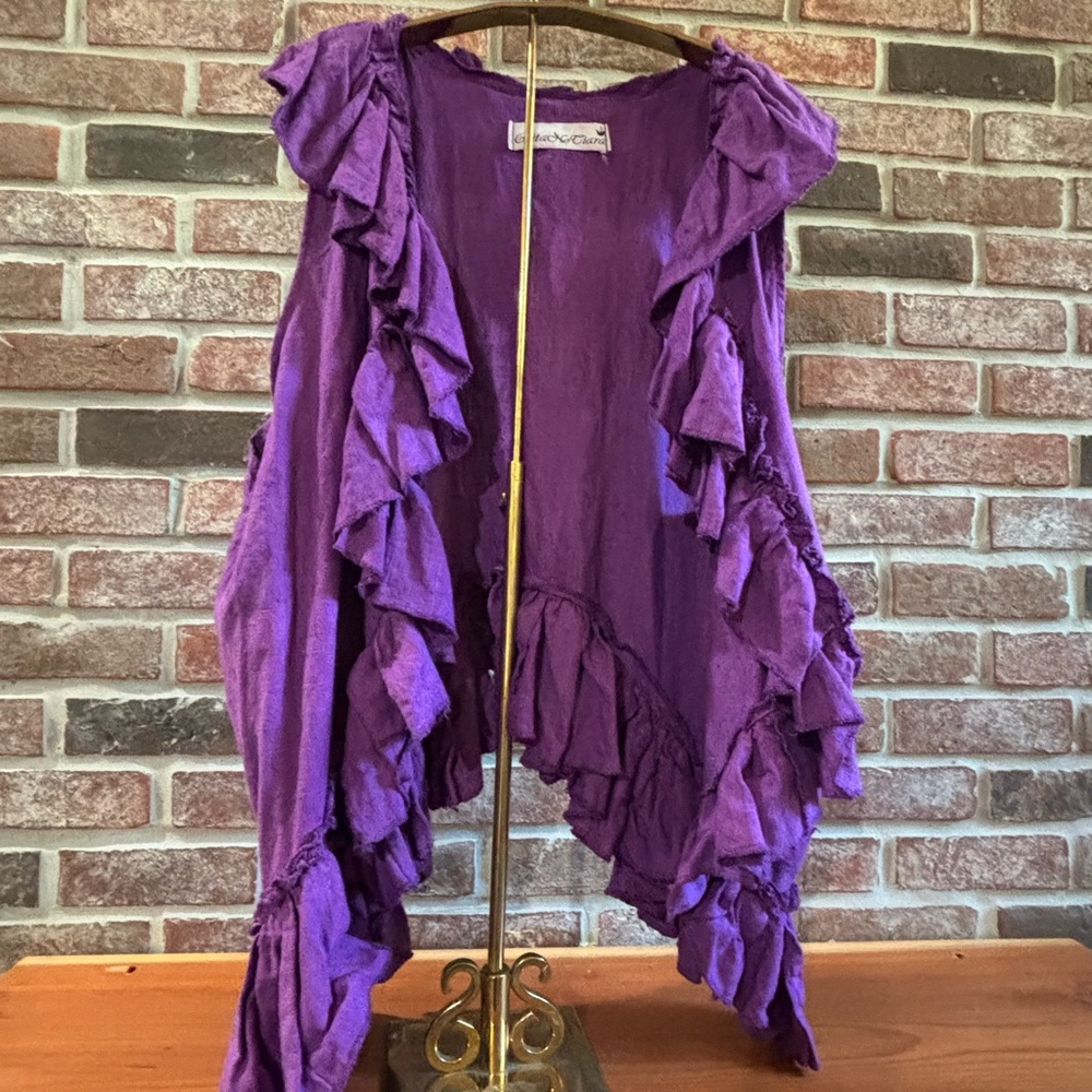 Linen XXL vest